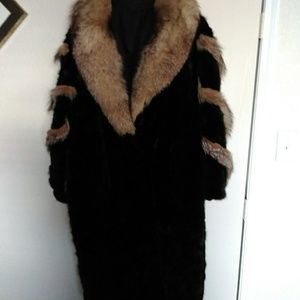 Fox and Mink coat